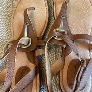 BOC size 10 leather sandals
